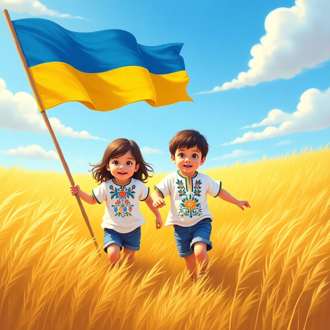 Як наші малюки рідну землю відродили